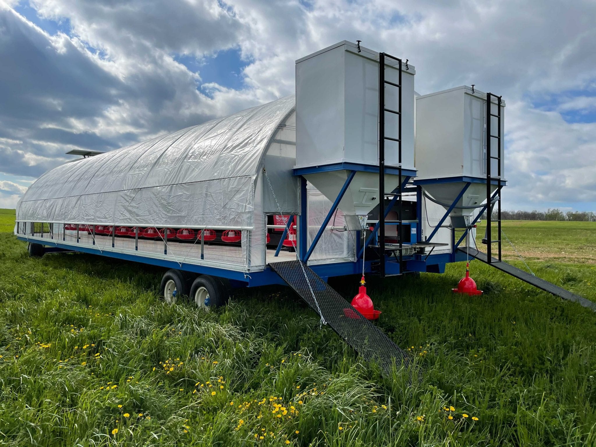 Mobile Chicken House Model 1200 The Mobile Chicken House