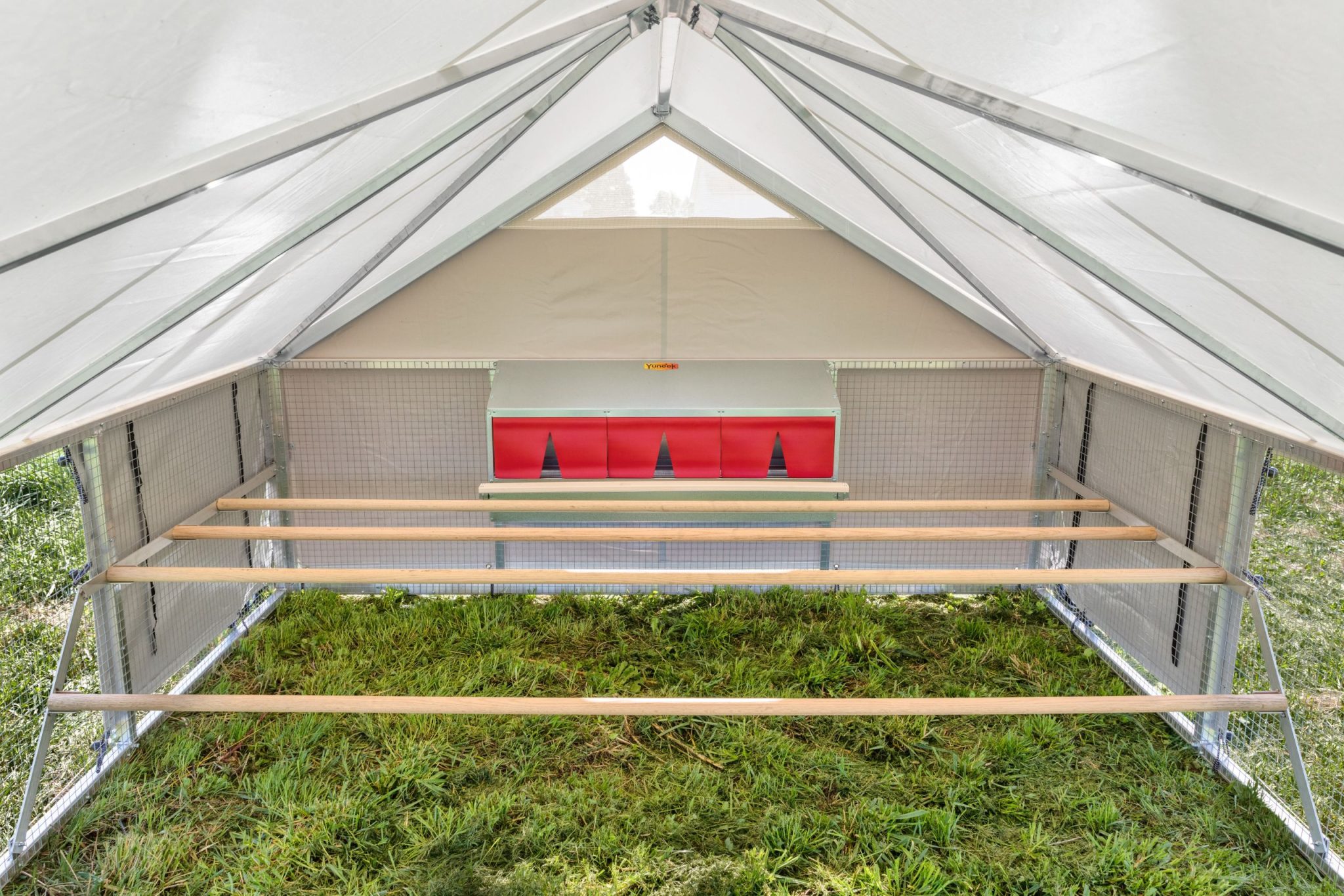 10x12 Alumi Portable Chicken Coop The Mobile Chicken House