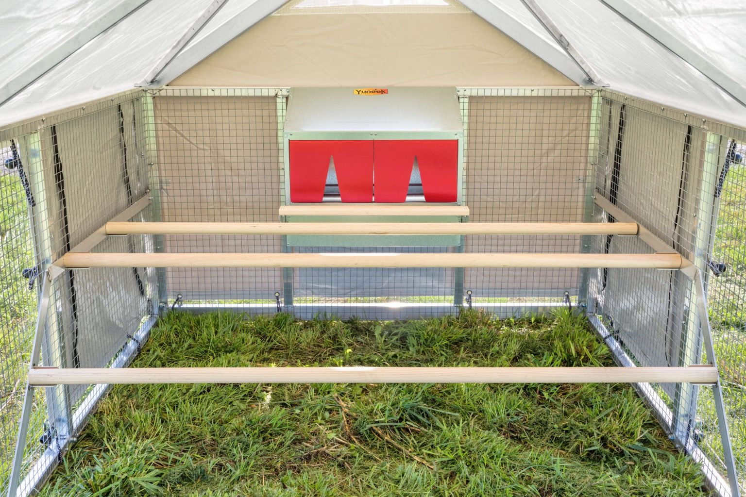 6x10 Alumi Portable Chicken Coop The Mobile Chicken House