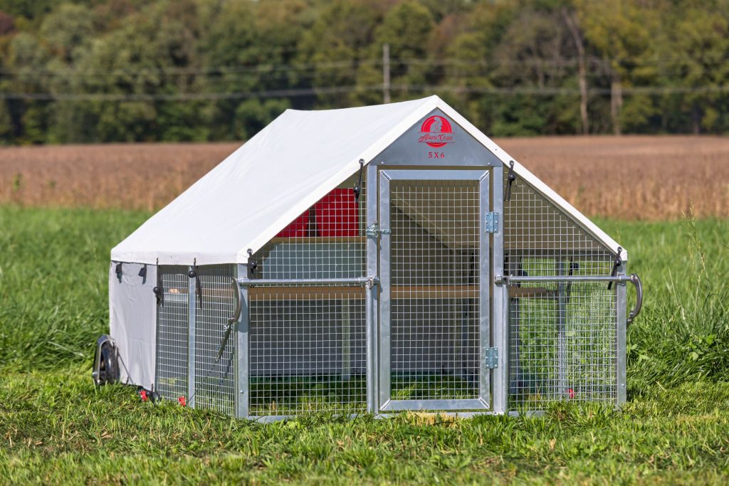 5x6 Alumi Portable Chicken Coop The Mobile Chicken House